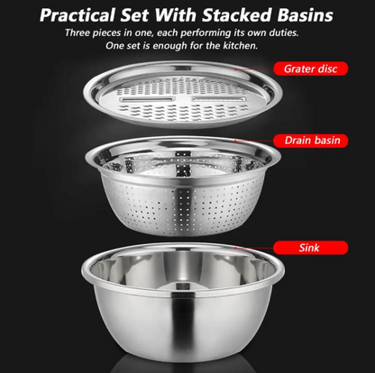 Multi-functional Grating Basin