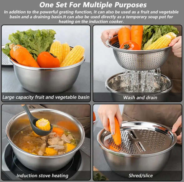 Multi-functional Grating Basin