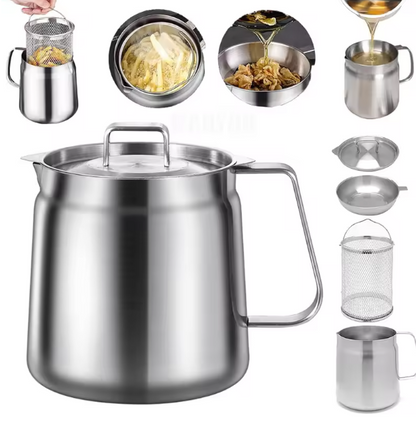 Stainless Oil Pot Strainer
